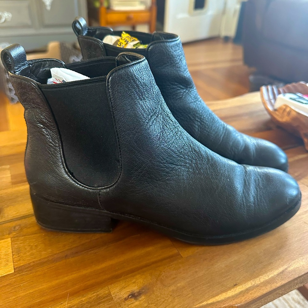 Cole Haan black booties